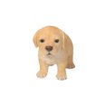 thumbnail image 1 of Garden Decor Animal Statue Yellow Standing Labrador Puppy Statue, 1 of 5