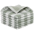 thumbnail image 1 of Unique Bargains 6PCS Cotton Kitchen Tea Towel Set Lattice Pattern, 1 of 9