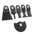 thumbnail image 3 of Oscillating Multitool, Oscillating Saw Blades, 10mm/20mm/32mm/45mm/65mm/88mm Portable Lightweight Profession Use General Use For Home Improvement Applications, 3 of 7