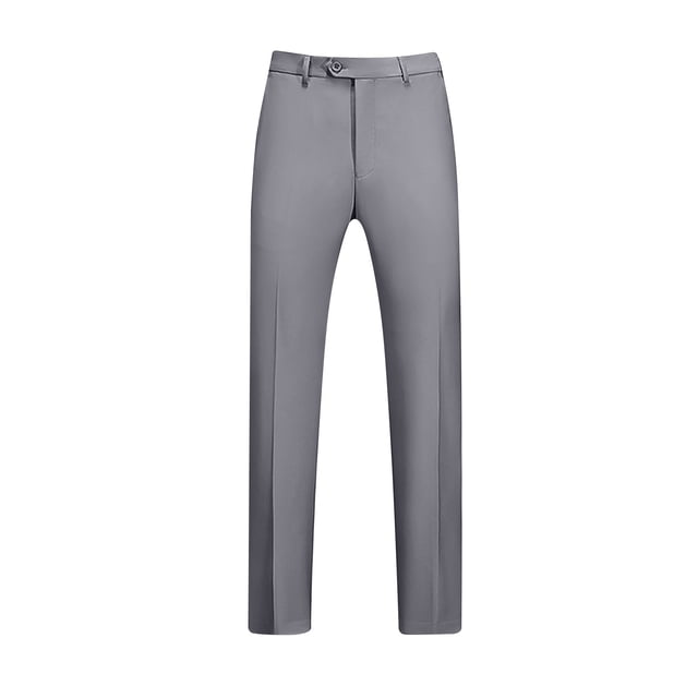 AherBiu Mens Dress Pants Pantalon Habillé pour Homme Taille Extensible devant Plat Grande Taille Coupe Ajustée Pantalon Extensible Classique Confortable