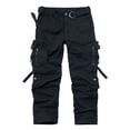 thumbnail image 1 of AherBiu Men's Cargo Pants Pantalon de Randonnée et d'Entraînement Coupe Décontractée avec Multiples Poches, Pantalon de Travail Extensible pour l'Extérieur, 1 of 7