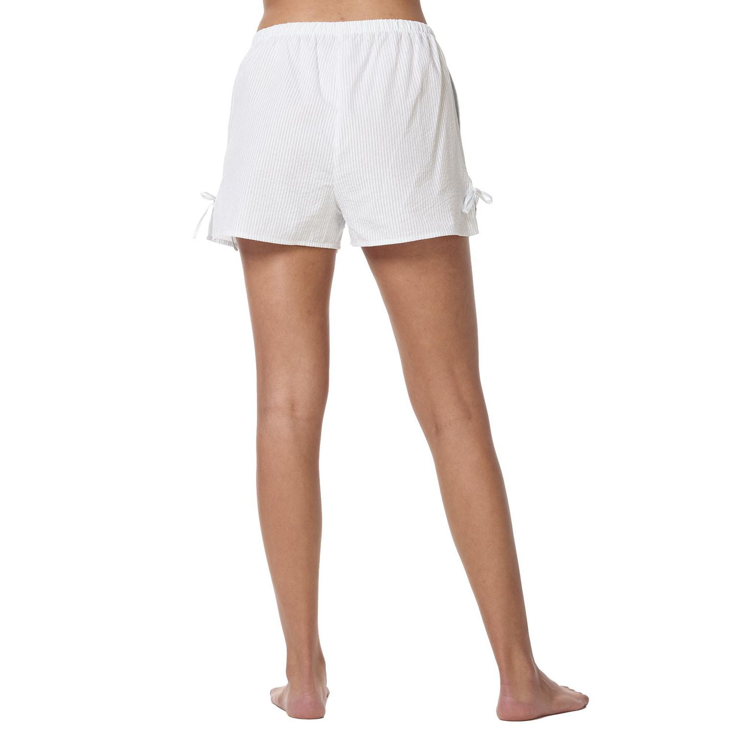 Secret Sleep Seersucker Short with ties-Online Exclusive