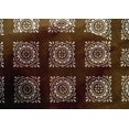 thumbnail image 5 of oneOone Cotton Silk Brown Fabric Block Sewing Craft Projects Fabric Prints By Yard 42 Inch Wide, 5 of 5