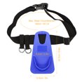 thumbnail image 2 of Tignapoo Fishing Rod Support Belt - Adjustable Black Waist Strap for Optimal Comfort, Compatible with 5.5cm Pole Bottom Diameter, Fits Up to 140cm Waist Circumference, 2 of 6