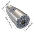thumbnail image 3 of Liquidation! Sweet Home Farm Buse de Tuyau d'Eau Rétractable Tête de Vaporisateur de Robinet de Cuisine Remplacement Tête de Pulvérisation de Robinet de Cuisine Broyée Vaporisateur 2 Fonctions Taille Unique Argent, 3 of 7