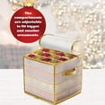 thumbnail image 3 of Ornament 64 Baubles Storage Box Ornament Xmas Tree Bag Decoration Box, 3 of 5