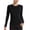 Noir, variante sur Jacenvly Hauts pour Femmes Liquidation Femme Été Vêtements de Yoga Ajustés Col Rond T-shirt à Manches Longues Haut de Course Haute Élasticité Hauts pour Femmes Soldes