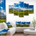 thumbnail image 1 of Vue Panoramique des Highlands Écossaises - Impression sur Toile de Paysage, 1 of 3