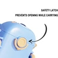 thumbnail image 3 of Bus Water Bottle for Kids with Straw and Strap | Break Resistant Detachable School Water Cup | Leak Proof Hydration Bottle for School Sports Travel, 3 of 9