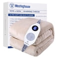 thumbnail image 1 of Westinghouse Electric Blanket Throw Heated Blanket with 6 Heating Levels and 2-10 Hours Time Settings, Flannel Super Cozy Heated Blanket Machine Wash, 1 of 7