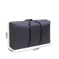 thumbnail image 3 of RYRDWP Large Clothing Storage Bags 100L Clothes Storage Bag Foldable Clothing Storage Bags With Zippers Clothes Bags For Storage Christmas Tree Storage Bag Fits, 3 of 9