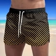 thumbnail image 2 of Swimming Trunks for Men,Mens Swimming Trunks,Mens and Womens Five-Point-Drying Drawstring Printing Breathable Sports Surfing Seaside Vacation Beach Trunks Swimming Trunks, 2 of 3