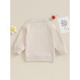 thumbnail image 4 of Faithtur Ensemble Assorti de Sœurs Body Imprimé Lettre Manches Longues Col Rond Chandail en Molleton Vêtements d'Automne pour Tout-Petits, 4 of 9