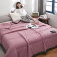 thumbnail image 4 of VogueV Queen-Size Cooling Comforter 170x200cm - Temperature-Regulating Bedding C, 4 of 8