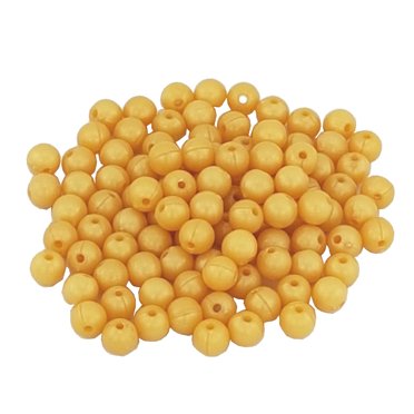 IFIT Montessori 100 Unités de Perles Dorées (C Perles), Jouets Montessori Matériel de Mathématiques