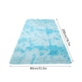 thumbnail image 3 of Boovnll Rugs for Bedroom, Super Soft & Cozy Tie-Dyed Plush Throw Rugs, Non Slip & Non Shedding Bedside Bedroom Rug, for Living Room, Bedroom, Home Decor, Area Rug - 2.6x6.6Ft, 3 of 3