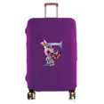 thumbnail image 1 of Travel Luggage Cover Baggage Suitcase Protector Washable Reusable Dustproof Scratch-proof Suitcase Cover Butterfly Print Pattern 8butterfly letter F L, 1 of 6