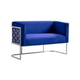 thumbnail image 1 of Canadian Cinderella Loveseat Blue, 1 of 2
