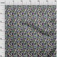 thumbnail image 3 of oneOone Viscose Chiffon Purple Fabric Animal Skin Sewing Material Print Fabric By The Yard 42 Inch Wide-HW, 3 of 4