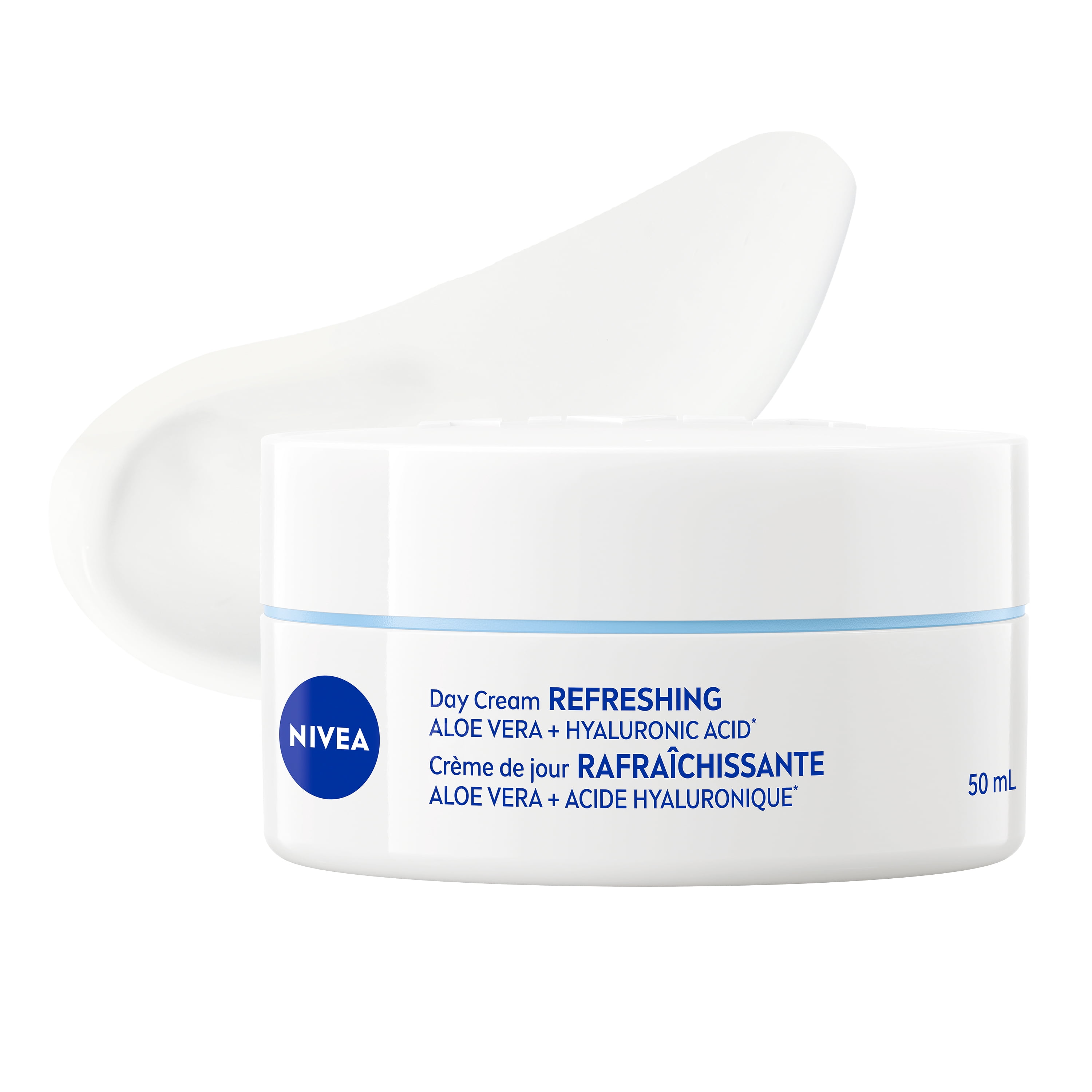 NIVEA Crème de Jour Rafraîchissante, Crème de Soin avec Aloe Vera, 50mL
