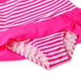 thumbnail image 5 of Hiiyo Little Girls Striped Bow Ruffle One-Piece Swimsuit Kids Swimwear Bathing Suit, 5 of 5