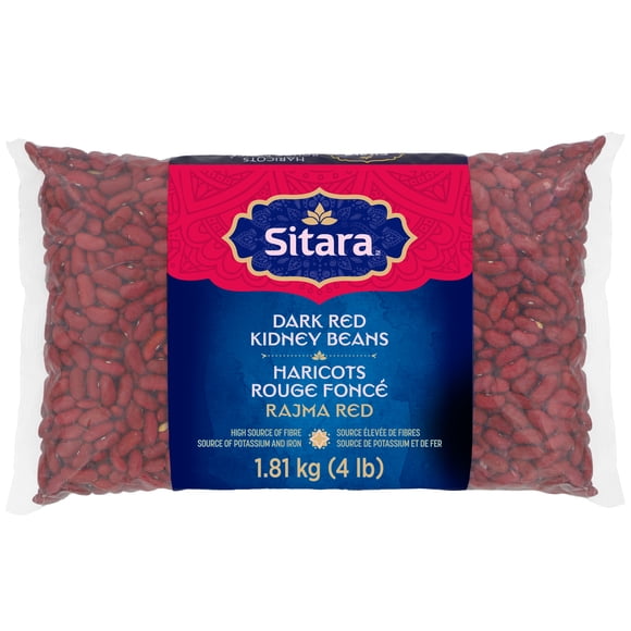 Sitara Dark Red Kidney Beans - 4 LB 1.8 kg