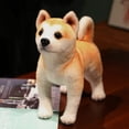 thumbnail image 2 of F Small Sized Simulated Puppy Plush Doll Goodnight Sleeping Toy Gift For Family Children Comfort Feel, 2 of 6