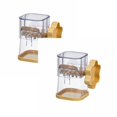 thumbnail image 1 of Oleegame 2PC SALUTUY Manual Nut Chopper Multifunctional Nut Grinder Nut Dry Fruit Cutter And Slicer Chopper Sturdy For Pecans For Hazelnuts For Kitchen Yellow, 1 of 9