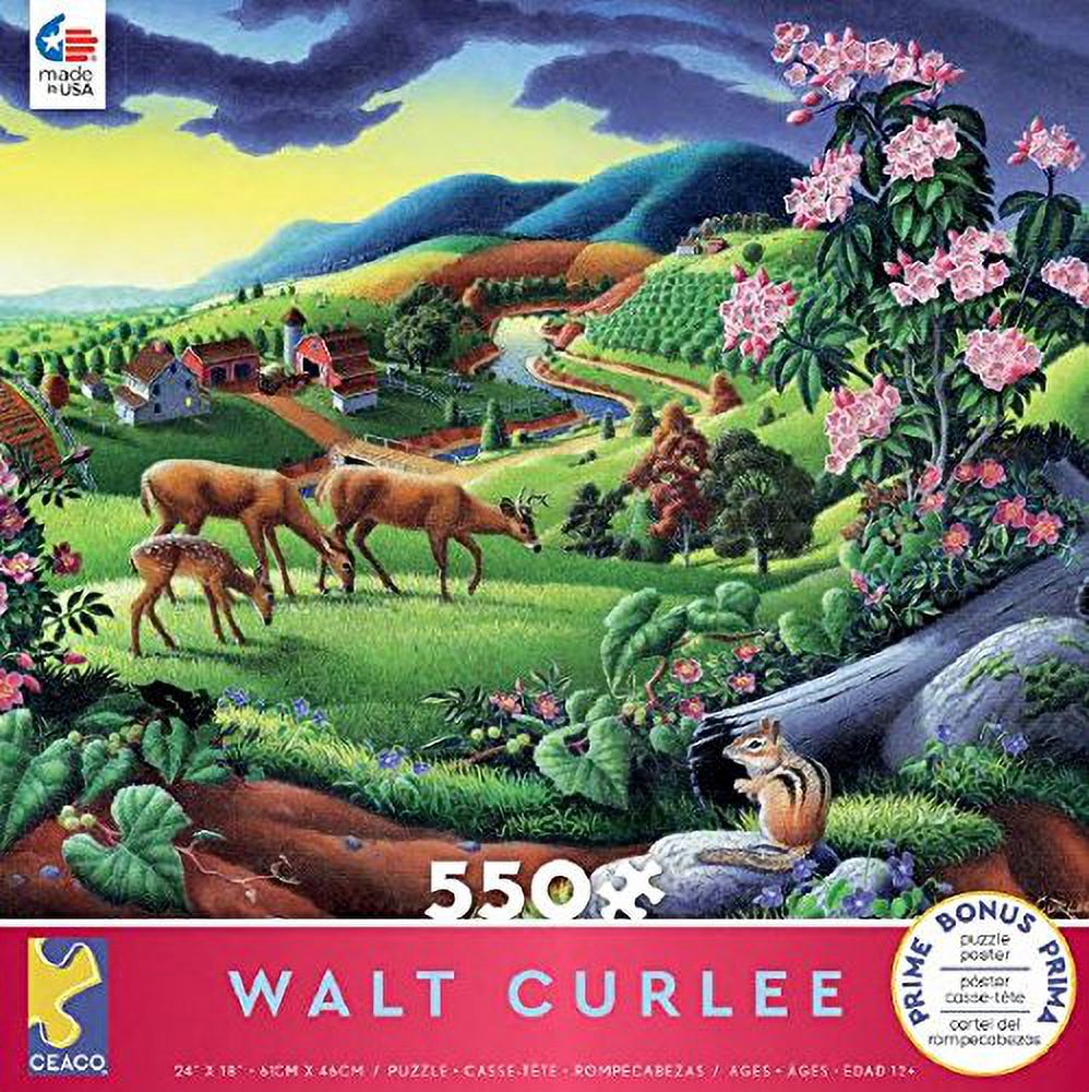 Ceaco: Walt Curlee - Deer casse tête (550 pc)
