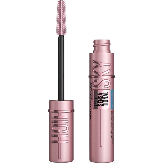 Mascara Hydrofuge Maybelline Sky High Allongeant, Volumisant, Très Noir, 7,2ml