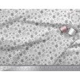 thumbnail image 2 of Soimoi Rayon Fabric Snowflake Artistic Decor Fabric Printed Yard 42 Inch Wide, 2 of 3