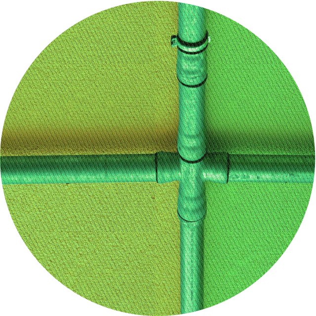 Ahgly Tapis d'Intérieur Lavable en Machine Carré Transitionnel Vert Émeraude, 3 Pieds Carré