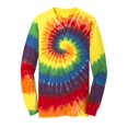 thumbnail image 1 of Gravity Threads Tie-Dye Long-Sleeve Shirt - Rainbow - 2X-Large, 1 of 1
