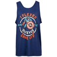 thumbnail image 1 of Captain America 112296M Captain America Flexed off the Sleeves Tank Top - Medium, 1 of 1