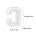 thumbnail image 2 of CEHVOM Large Alphabet Epoxy Resin Mould English Letter Silicone Mold 3D Alphabet Letter, 2 of 2