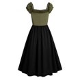 thumbnail image 3 of Élégante Robe Débardeur pour Femmes Sans Manches Midi d'Été avec Poches, 3 of 3