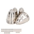 thumbnail image 3 of Plasma Nozzle Electrode, High Temperature Resistant Easy Installation 50PCS Plasma Cutting Torch Consumable Kit  For Aluminum, 3 of 8