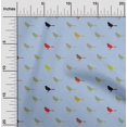 thumbnail image 2 of oneOone Viscose Chiffon Fabric Artistic Bird Decor Fabric Printed BTY 42 Inch Wide, 2 of 4