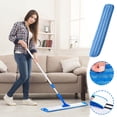 thumbnail image 4 of Aodebiao Microfiber Spray Mop Replacement Heads for Wet/Dry Mops Flat Replacement Heads for Floor Cleaning and Scrubbing Microfiber Reusable Mop Pads Compatible, 4 of 9