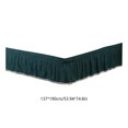 thumbnail image 4 of Wzzjkit Non Slip Bed Skirts for Queen Beds, Elastic Drooping Ruffles Easy Fits Wrinkle & Fade Resistance Luxurious Fabric Machine Washable, Bed Skirting Queen Size, 4 of 7