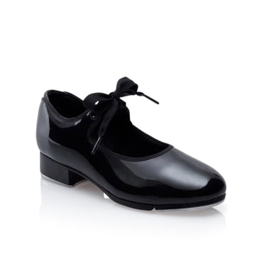 Capezio Chaussure de Claquettes pour Femme N625 Jr. Tyette, Verni Noir, 5.5 W US