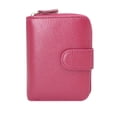 thumbnail image 1 of Credit Card Case Rfid Protection Card Holder Wallet Women Leather With 12 Cards 4 Id Windows & 2 Money Coin Pocket Compartments Wallet Women Small Wallet Women, 1 of 7
