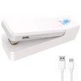thumbnail image 1 of Portable Heat Sealer Rechargeable Food Snack Storage Bag Sealing (White), 1 of 9