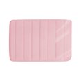 thumbnail image 3 of Iumwxz Bathroom Mat Carpet Bedroom Mat Non Slip Bathroom Foot Mat Bathroom Quilted Absorbent Floor Mat Easy To Wash and Dry 40x60cm Floor Mat Bathroom Rug Pink Polyester, 3 of 7