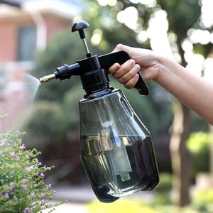 Fwttom Plastic Watering Can, 1500ml Watering Spray Bottle Watering Kettle High Pressure Watering Spray Bottle Watering Kettle Gardening Sprayer Adjustable Modes