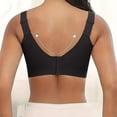 thumbnail image 4 of 2 Pieces Women Plus Size Push-Up Bras No Underwire T-Shirt Bralettes Ribbed Full Coverage Sports Everyday Bras Multicolor, 38/85BCD, 4 of 5
