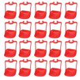 thumbnail image 1 of Gobelets Abreuvoirs de Poulet, Tasse à Boire de Poulet Ensemble Résistant à la Rouille Sûr 20Pcs pour les Pigeons pour les Lapins Jaune, Rouge, 1 of 8