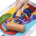 thumbnail image 3 of Wooden Roller For DIY 5D Tool By Number Kits For Kids Adult, 3 of 8