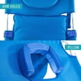 thumbnail image 2 of Ostrich The Deluxe 3N1 Lightweight Outdoor Beach Lounge Chair with Footrest, Blue, 2 of 9
