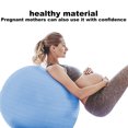 thumbnail image 4 of ExtraThickYogaBallExerciseBall,BallChair,HeavyDutySwissBallforBalance,Stability,Pregnancy,PhysicalTherapy,QuickPumpIncluded, 4 of 5